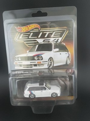 Hot Wheels  Elite 64 1990 BMW 3er 318i Touring mit Case NEU OVP M Design