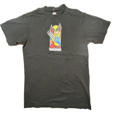 NWT Marvel Comics Wolverine T-Shirt Size Medium Men  s Black X-Men Logan