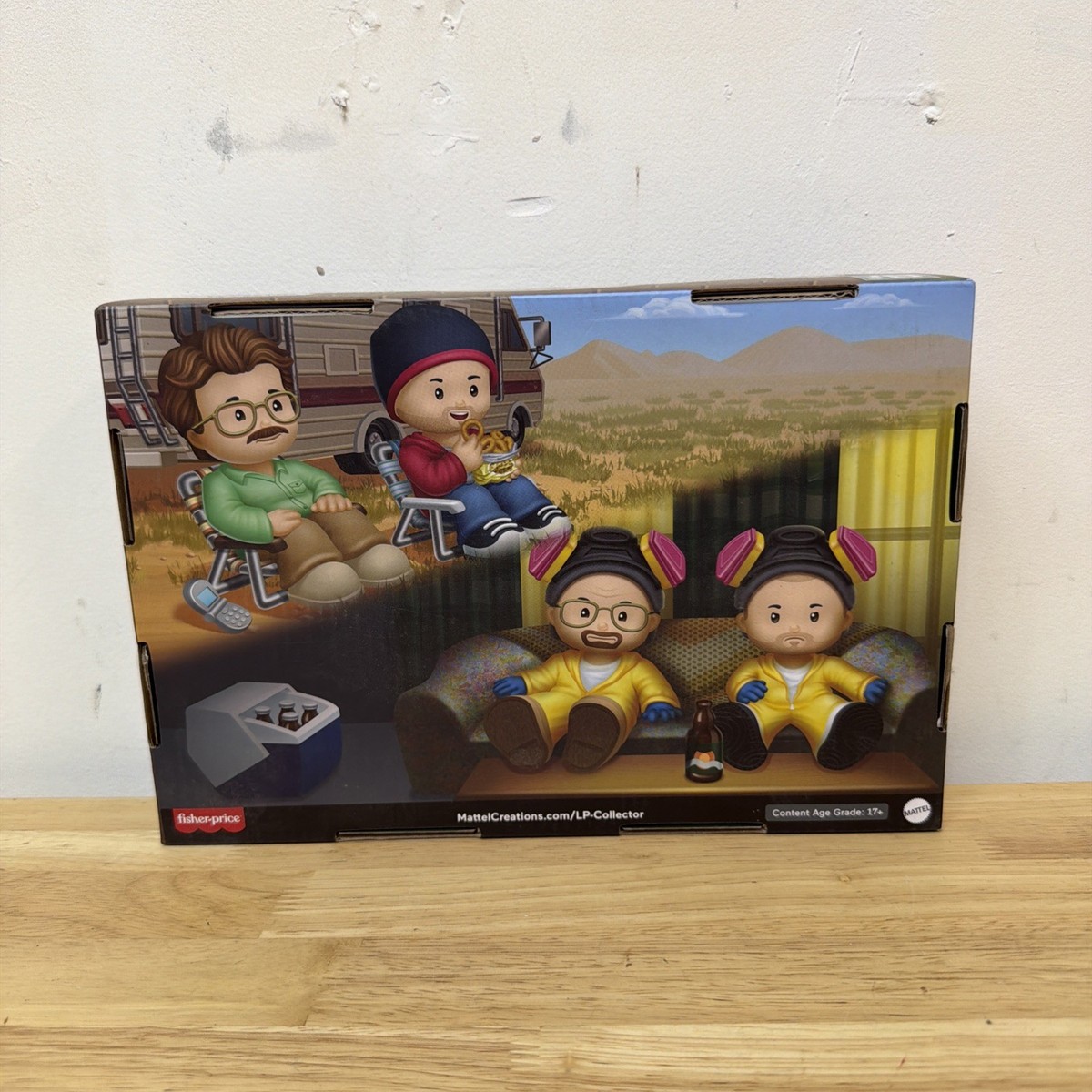 Fisher-Price Little People Collector Breaking Bad 4 Figure Set 