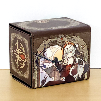 Blazing Cartesia Deck Box - PU Leather - TCG/CCG Storage - YuGiOh