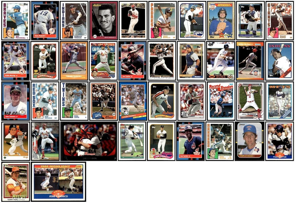 Смешанный лот из 80 бейсбольных спортивных карточек 1981-2023 Pittsburgh Pirates New York Mets - Изображение 2 из 2