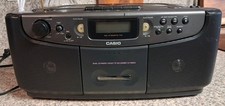 Casio CD-700DS Dual CD Cassette Radio Antenna Portable Stereo Works READ Video