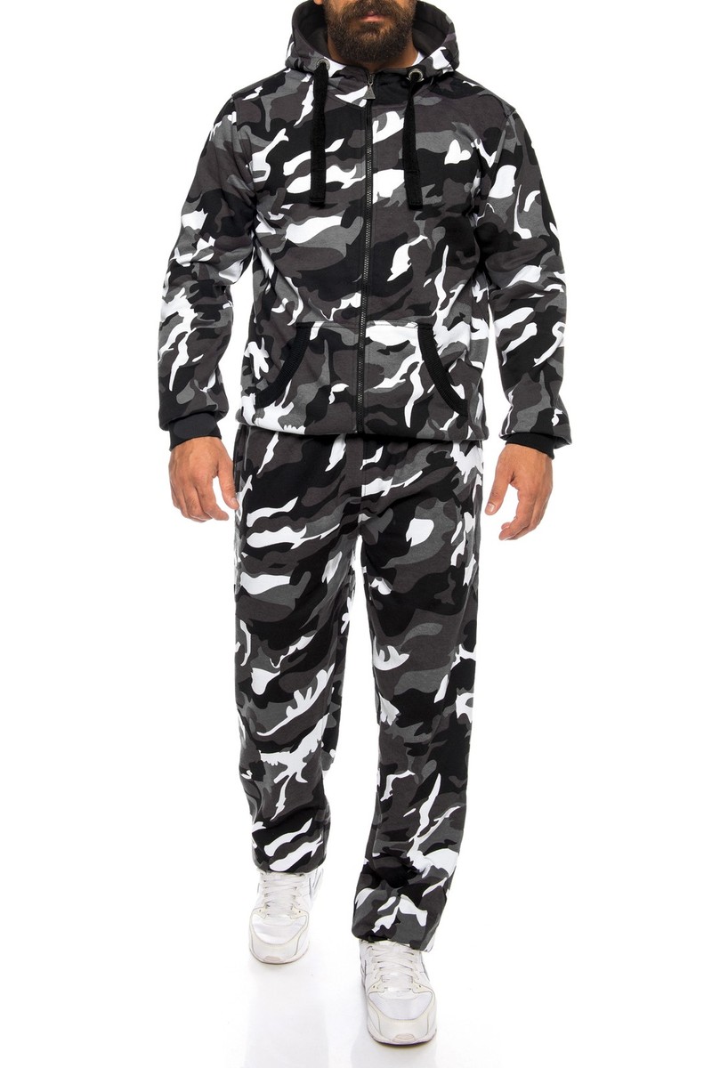 Mens Tracksuit: Neo-Flex Premium Scuba Jogging Suit - View #4