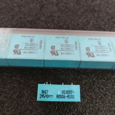 1 Stück/pc V23057-A0006-A101 SIEMENS Relais, 24V Relay TYCO 2-1393215-1