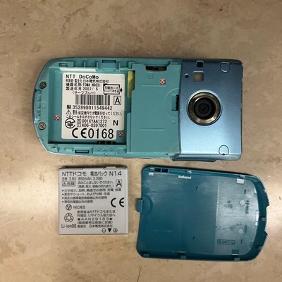 NTT docomo N903I Orange SIM FREE Japanese Flip phone Garakei