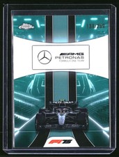 2025 Topps Chrome F1 Mercedes-AMG Petronas Team Logo Teal Refractor 139/299 #177
