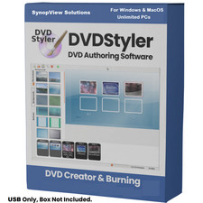 DVDStyler 2026 - DVD Creator Authoring Software CD DVD Burner Burning