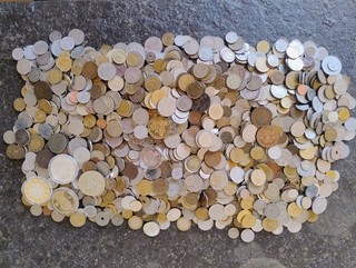 Münzkonvolut Alle Welt 6 kg