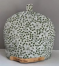 NWT Large Tea Cozy Warmer Cover Green Shamrock Irish St Patrick's Lined Padded