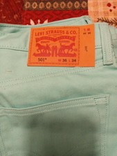 Levi's Men's 501 Denim Original Shrink to Fit Button Fly Jeans Many Colors Levis