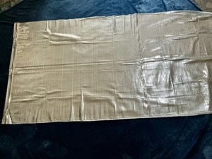 Mirrored Silver Sequined Disco Fabric 36” x 352” (9.75 Sq Yards) Decor Weddings