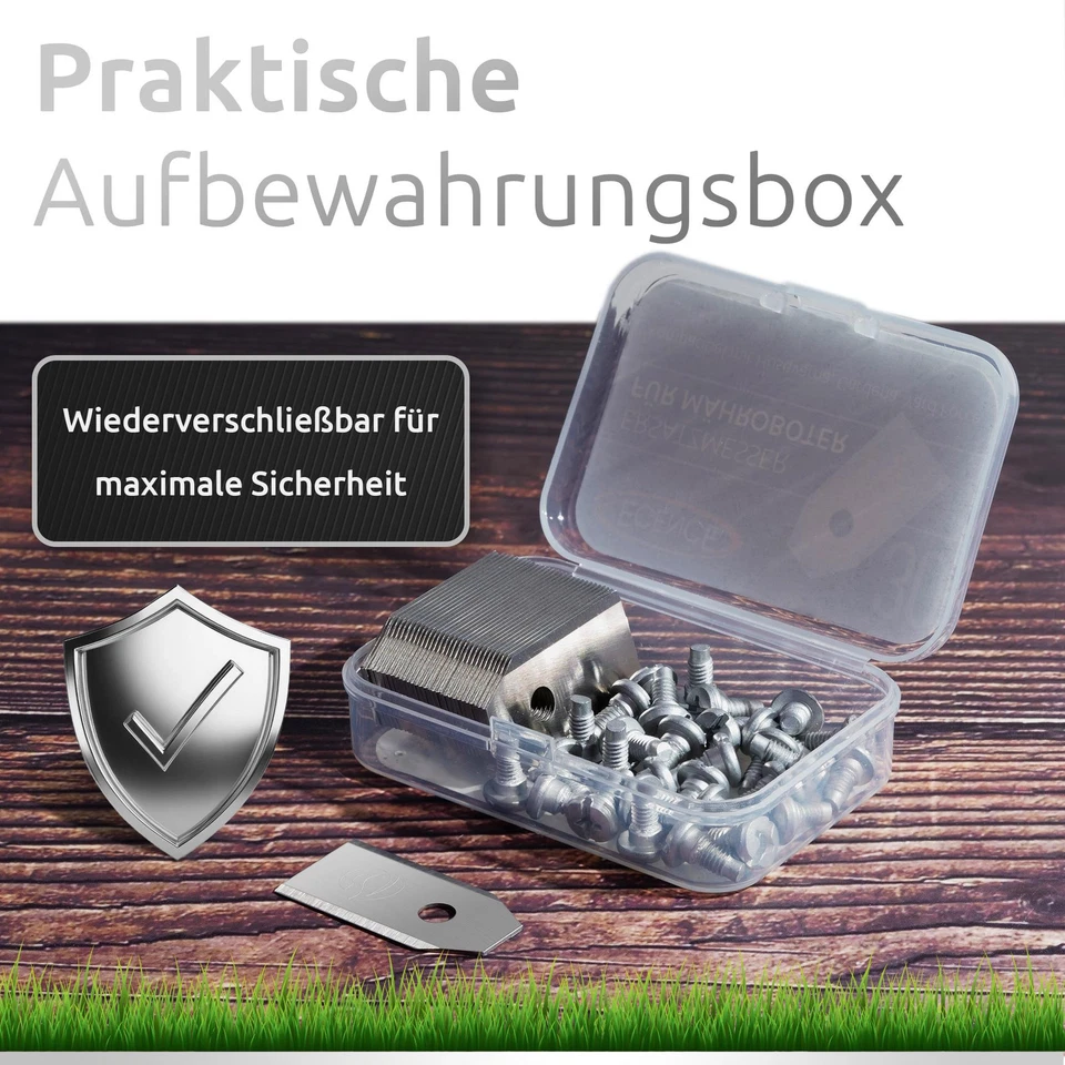 30x Ersatz-Messer Ersatz-Klingen für Husqvarna Automower Gardena Sileno - Bild 2 von 4