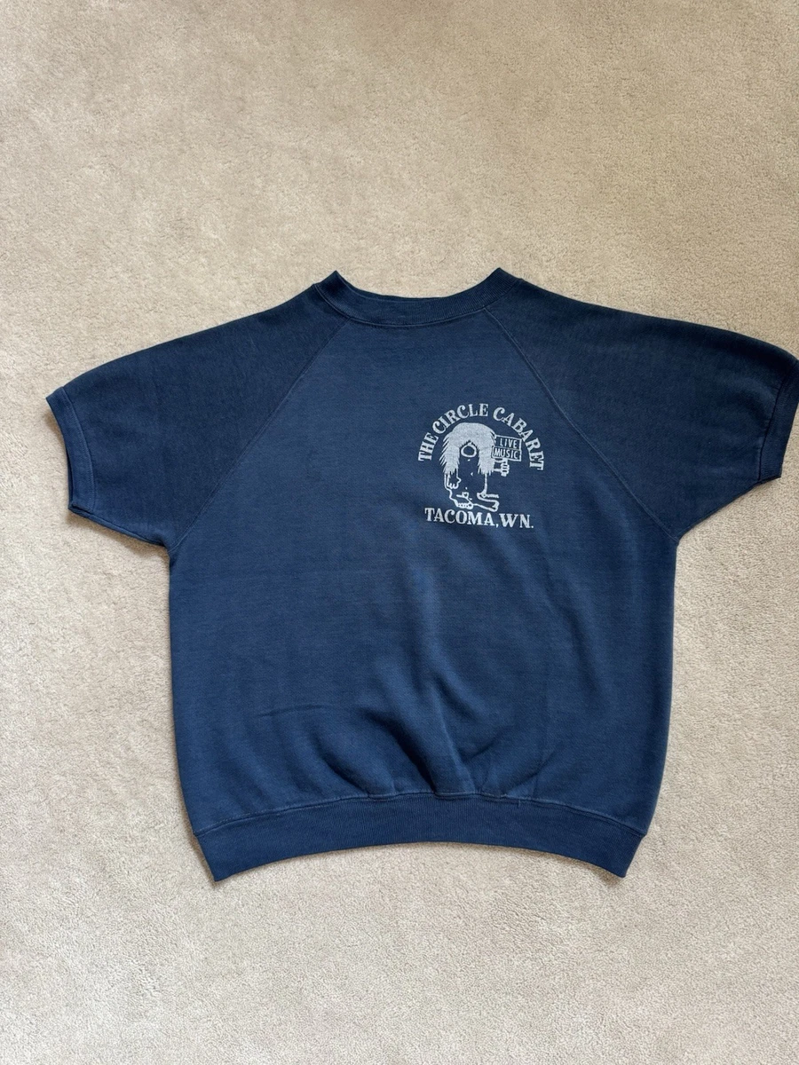 Vintage Short Sleeve Sweatshirt In Men's Sweats & Hoodies for Sale