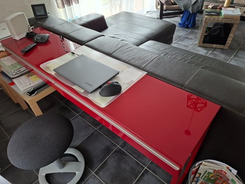 Ledercouch von Ikea, dunkelbraun, sehr gut erhalten - Bild 4 von 4