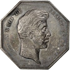 [#68779] Francja, Token, Izba handlowa, Biznes i przemysł, Dubois, AU(50-53), Sr