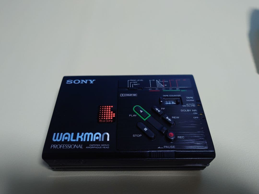 Sony Walkman WMD3 Professional Stereo Cassette Recorder - Black