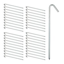 Piquetas camping xl clavos de anclaje 39 cm 40 unidades piquetas para camping