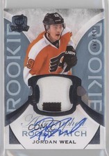 2015-16 Upper Deck The Cup Rookie 155/249 Jordan Weal #155 Patch Auto a6u