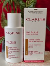 Clarins UV Plus Anti Pollution Broad Spectrum SPF 50 "DEEP" SEE DETAILS 