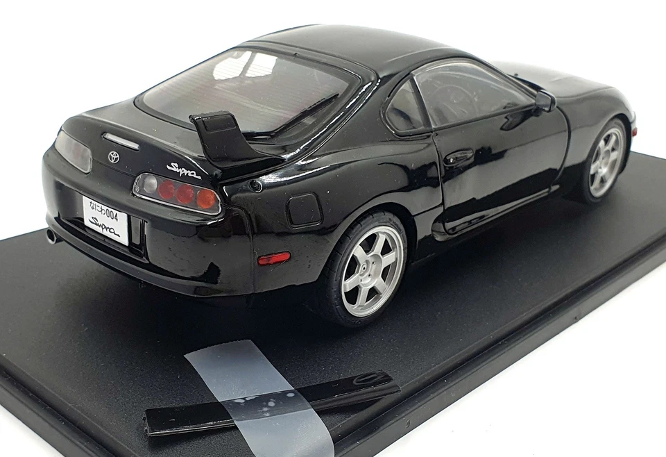 Solido 1/18 Scale Diecast S1807606 - Toyota Supra MK4 (A80) 1993 Astral Black - Image 2 of 4