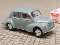 1/87 Busch Renault 4CV Graublau 46500