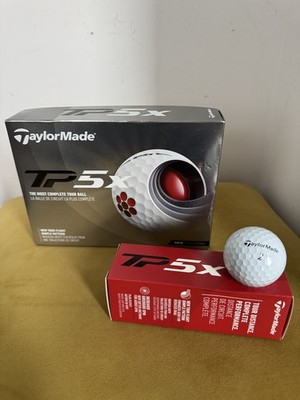 Neu 1 Dutzend Taylormade TP5 X Golfbälle