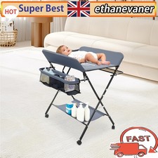 Multifunctional Baby Changing Table Folding Nursery Changing Station Bath Mat