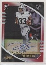 2020 Absolute Rookie Signatures Red Spectrum 47/50 Lynn Bowden Jr #178 Auto i4p
