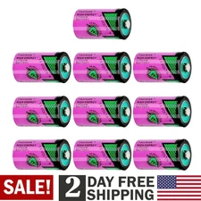 10X New Tadiran TL-5902 3.6V "1/2 AA" 1200mah Lithium Battery,TL5902 battery NEW