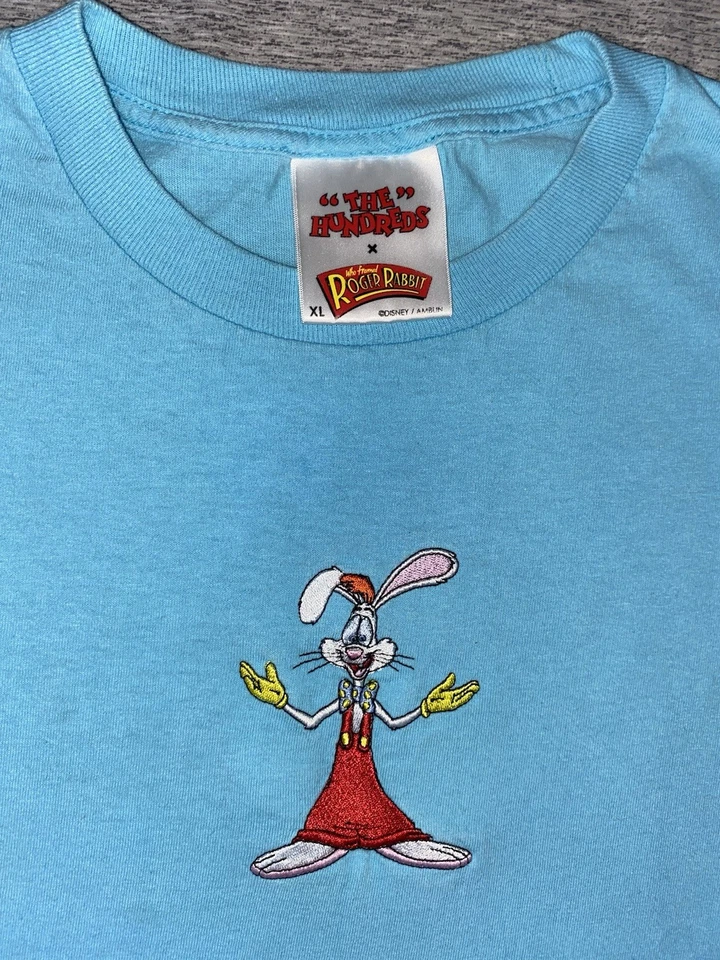 Camisa de película The Hundreds X Who enmarcada Roger Rabbit dibujos animados Foto 4 de 4