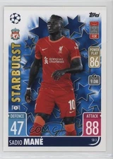 2021-22 Topps Match Attax UCL Extra Starburst Sadio Mane #SB3