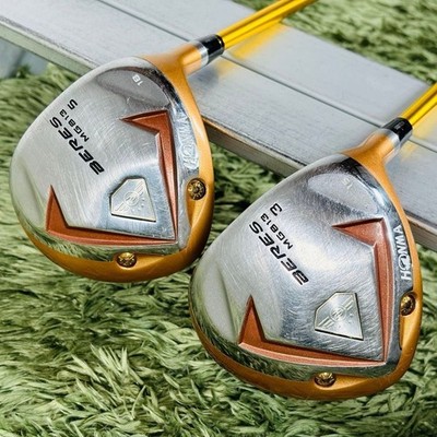 HONMA GOLF BERES MG813 3W 5W Fairwayholz 2er Set Flex-S 4S ARMRQ UD54 No H/C
