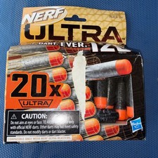 NERF Ultra Foam Darts - 20 Darts E6600 NEW