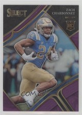 2023 Select Draft Picks Field Level Purple Prizm 31/75 Zach Charbonnet #124 0c6