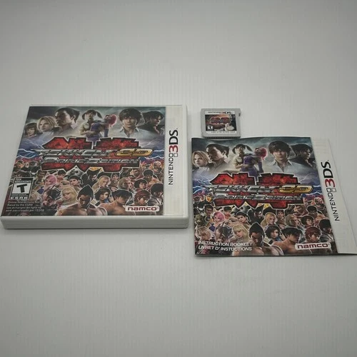 Tekken 3D - Prime Edition (Nintendo 3DS, 2012) Complete In Box