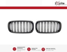 BMW X5 F15 2014-2017 X6 F16 2015-2018 Gloss Black Twin Bar Kidney Grill Grills