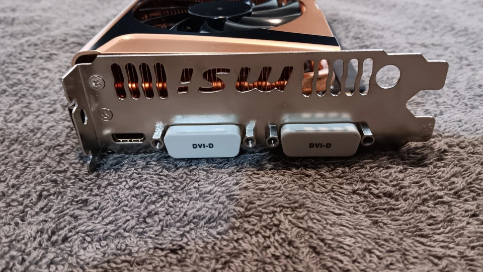 RARE MSI GTX 560 Ti 1GB Gold Edition Twin Frozr GPU - Image 3 of 4