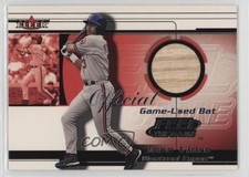 2001 Fleer Feel the Game Bats Jose Vidro 1u6