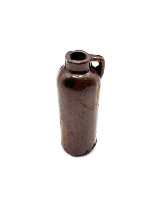 Antique 1892 The American Marble & Toy Mfg Co. Miniature Brown Jug
