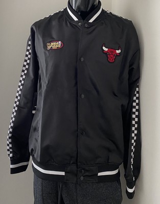 Mitchell & Ness NBA Chicago Bulls 1996 Finals Satin Bomber Jacket Jordan. Small | eBay