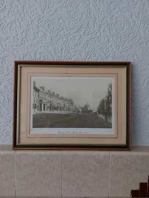 Framed Victorian View Picture Barnard Castle Francis Frith Collection