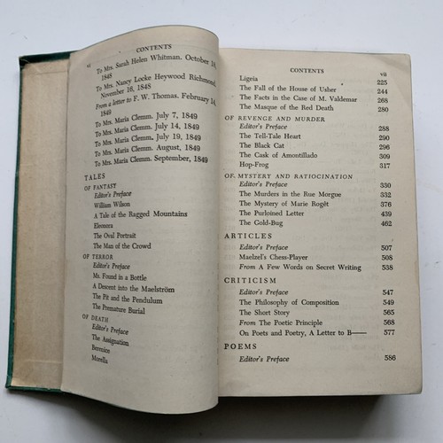 Edgar Allan Poe Viking Portable Library Sept. 1945 HC Viking Press Wartime - Picture 11 of 13