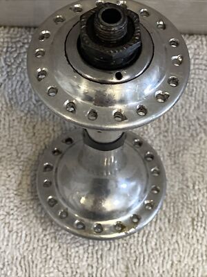 Campagnolo Record small flange Front Hub 36H 100mm w/o QR- smooth