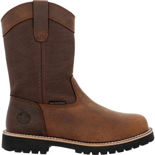 BOTA GEORGIA HOMBRE CORE 37 PUNTERA LISA IMPERMEABLES BOTAS DE TRABAJO GB00638 M/W 7-14 NUEVA - Imagen 7 de 7
