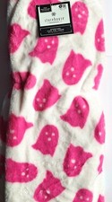 Halloween Pink GHOSTS 50 x 70 Faux Fur White Throw Blanket Reversible Storehouse