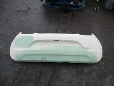 2015 SEAT MII 5 DOOR HATCHBACK REAR COMPLETE BUMPER WHITE 1SL807421