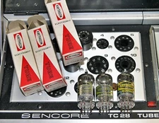 3 new 6GH8A tubes Raytheon JAPAN quality NOS NIB all Sencore tested