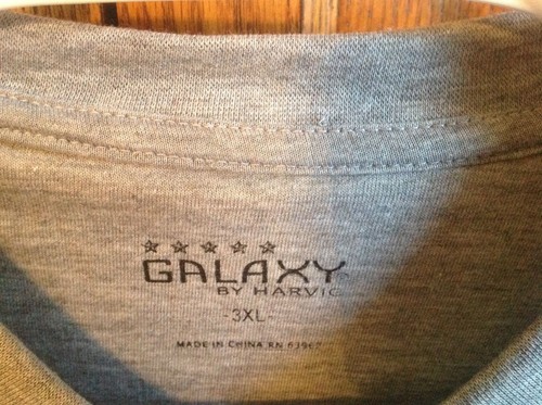 Galaxy by Harvic Longsleeve Waffle Shirt V-neck Crew 3X 4X 5X Multi-colors - Picture 16 of 60