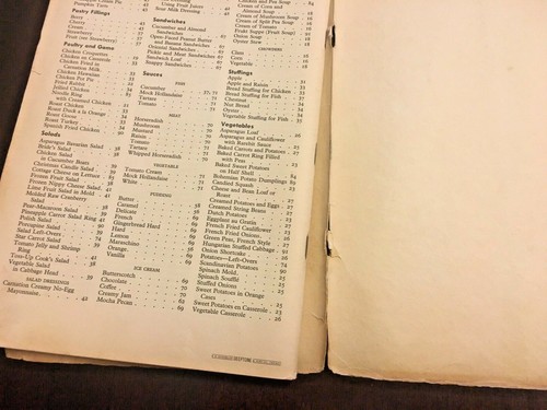 Carnation Cook Book by Mary Blake 1937 PB Compliments of Thos. Bader Groceries - Picture 7 of 8