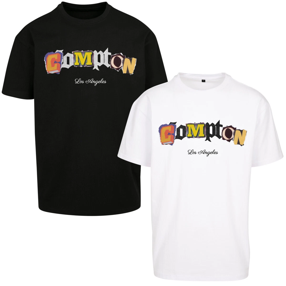 Mister Tee Compton L.A. Oversize Tee T-Shirt Top Shirt Oversize Music USA